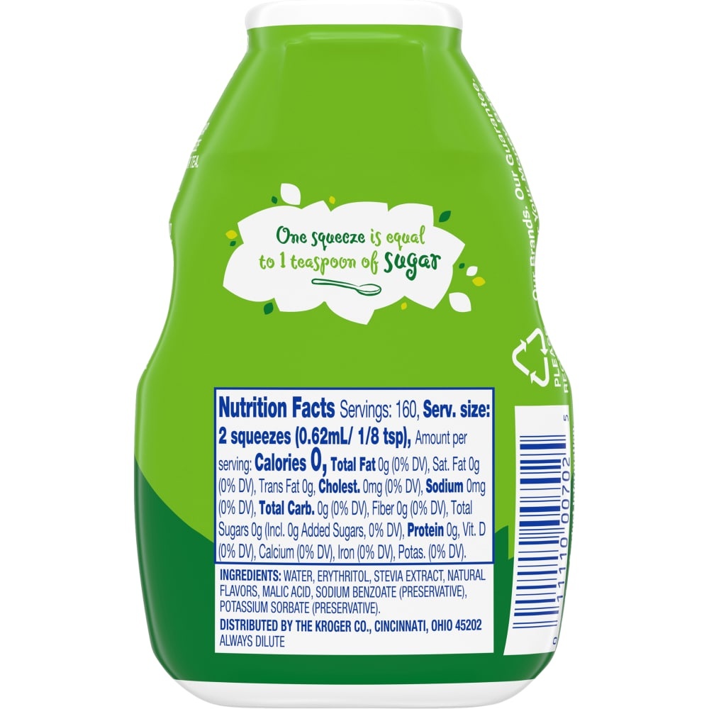 slide 2 of 2, Kroger Liquid Stevia Sweetener, 3.38 oz
