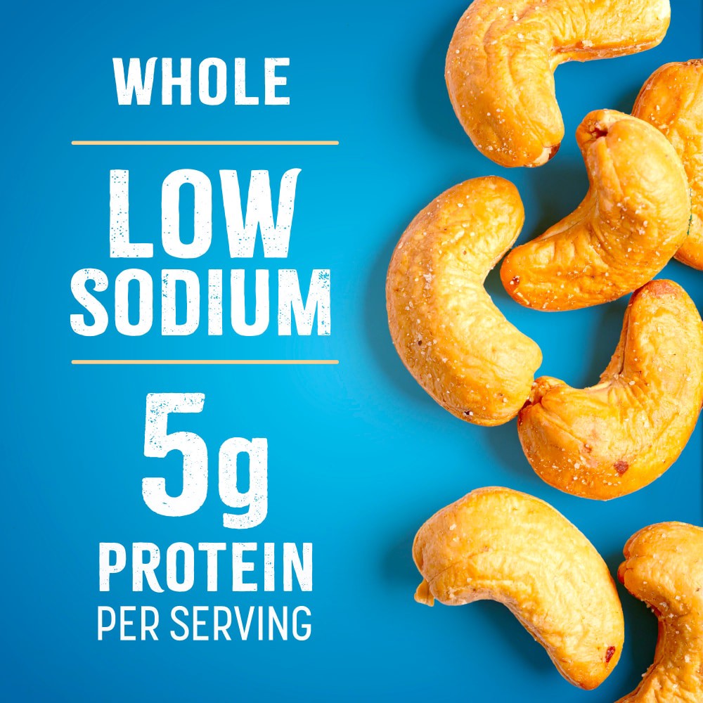 slide 2 of 4, Kroger Whole Lightly Salted Cashews, 8.5 oz