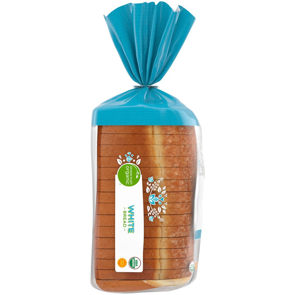 slide 4 of 5, Simple Truth Organic White Bread, 26 oz