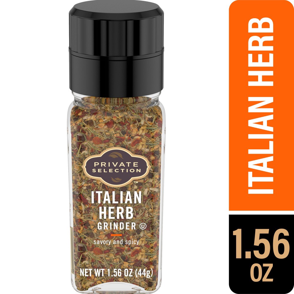 slide 3 of 3, Private Selection Italian Herb Seasoning Grinder, 1.56 oz