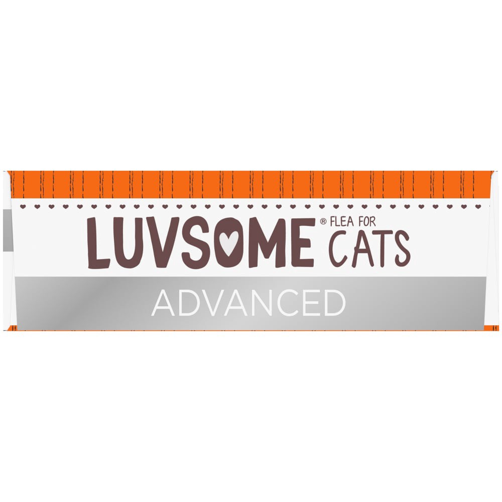 slide 4 of 5, Luvsome Advanced Flea Cat Treatment, 4 ct
