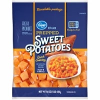 slide 1 of 1, Kroger Peppered Sweet Potato Cubes, 16 oz