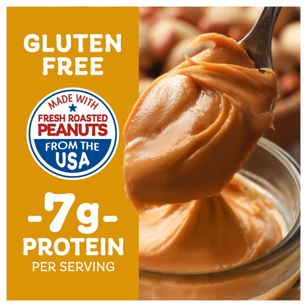 slide 5 of 6, Kroger Honey Creamy Roasted Peanut Spread, 16 oz