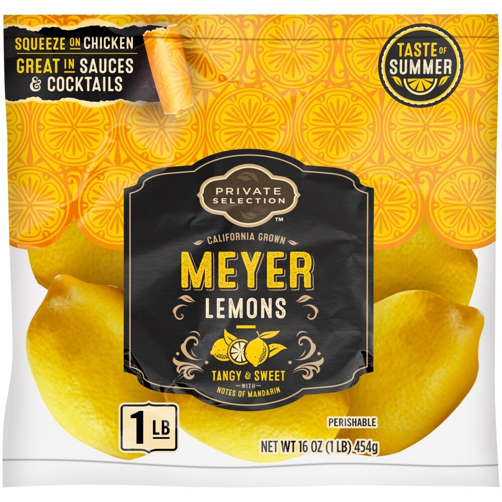 slide 1 of 1, Private Selection Meyer Lemons Bag, 16 oz