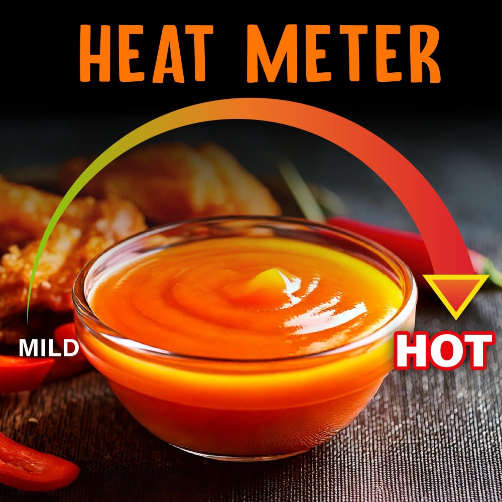 slide 3 of 5, Kroger Spicy Garlic Buffalo Wing Sauce, 12 fl oz