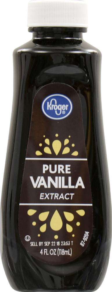 slide 1 of 1, Kroger Pure Vanilla Extract, 4 fl oz