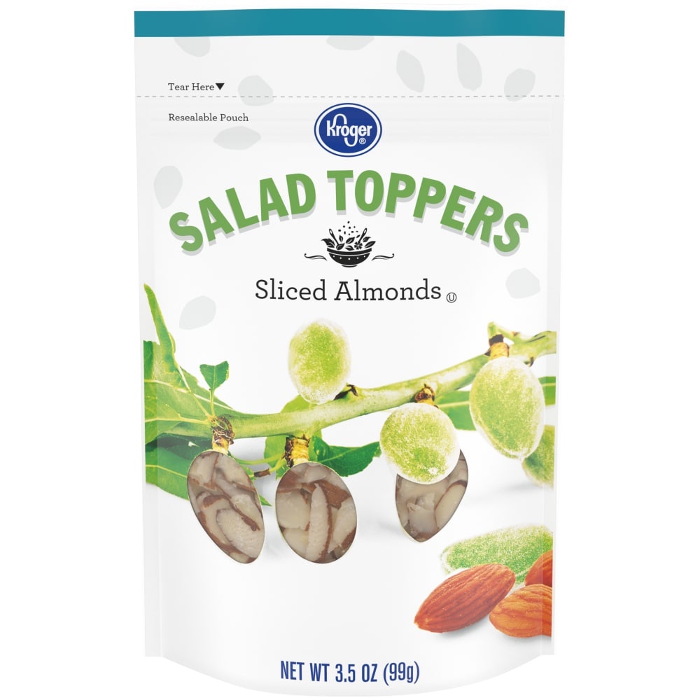 slide 1 of 1, Kroger Sliced Almond Salad Topper, 3.5 oz