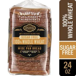 Private Selection® Sugar Free 100% Whole Wheat Bread, 24 oz