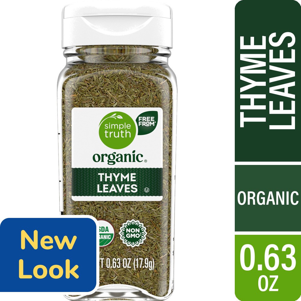 slide 3 of 4, Simple Truth Organic Thyme 0.63 oz, 0.63 oz