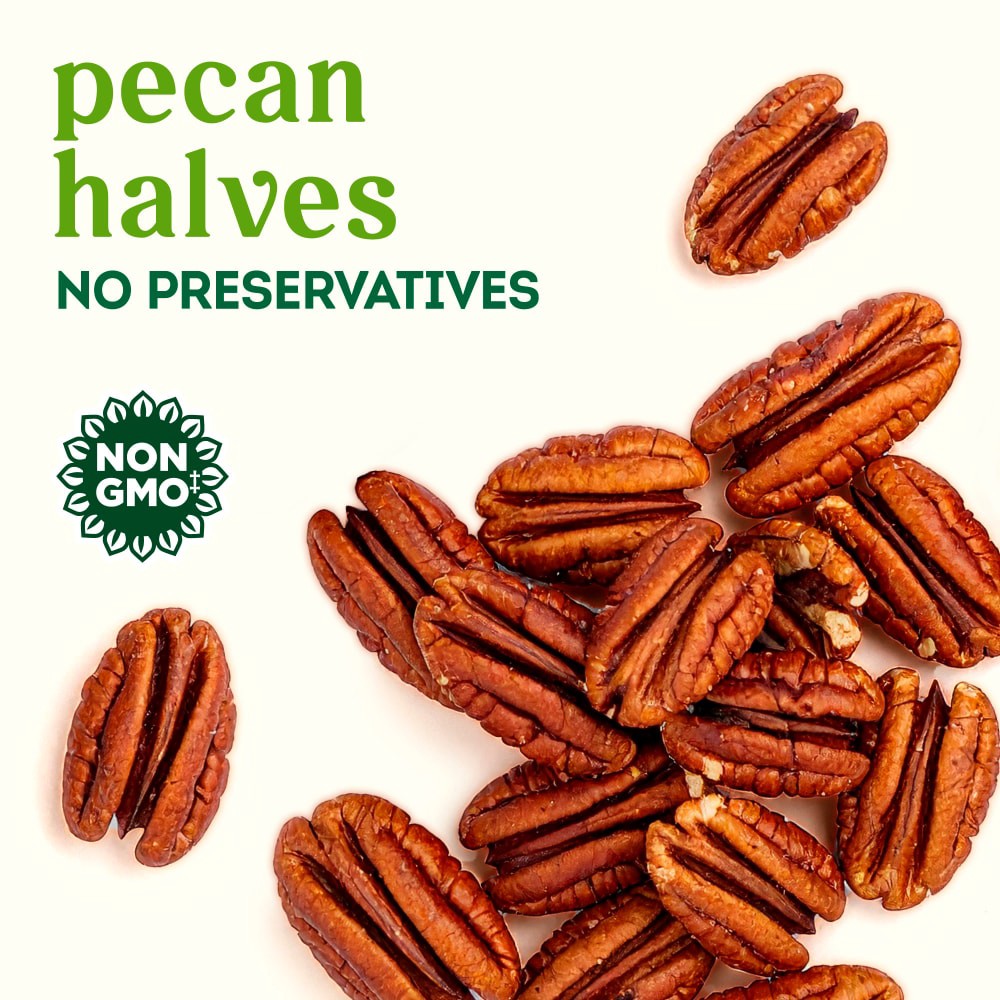 slide 3 of 4, Simple Truth Halves Pecan 12 oz, 12 oz