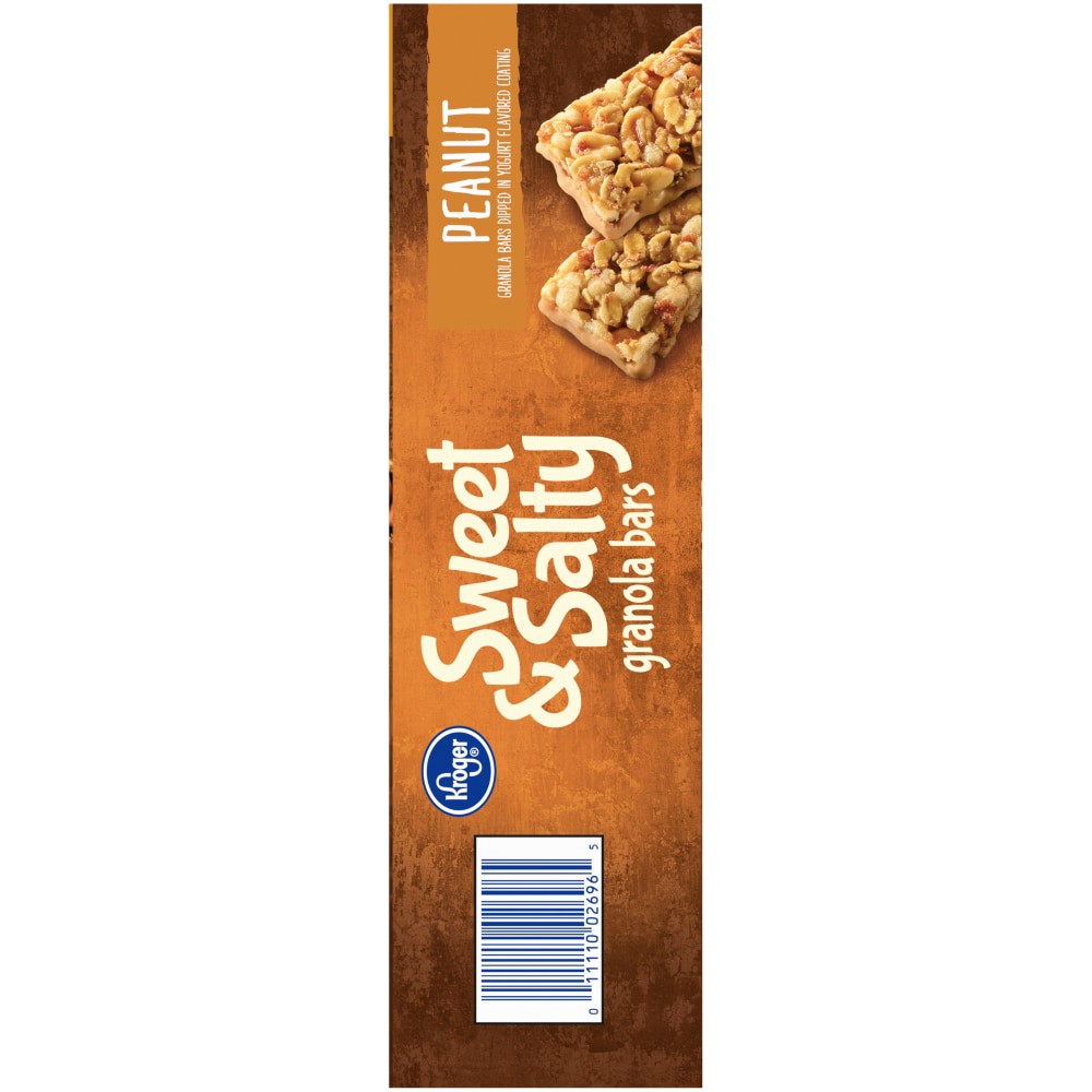 slide 4 of 6, Kroger Sweet & Salty Peanut Granola Bars, 18 ct; 1.23 oz