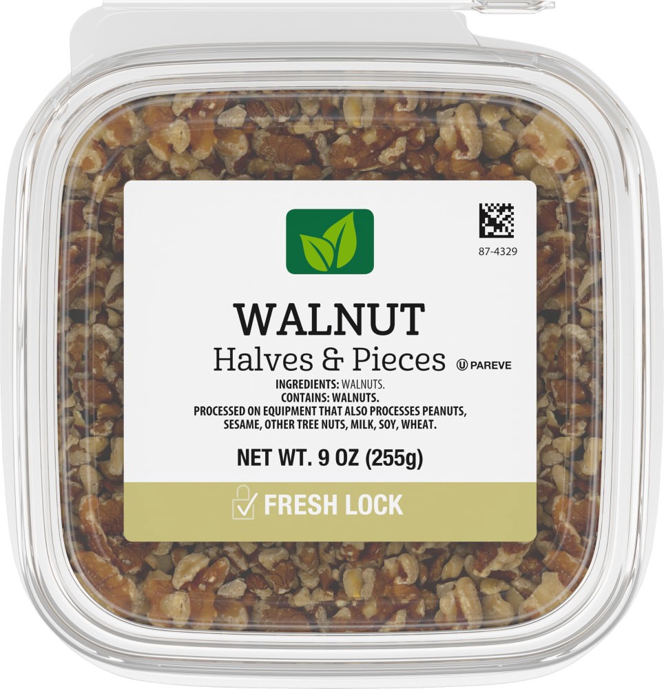 slide 3 of 4, Walnut Halves & Pieces, 9 oz