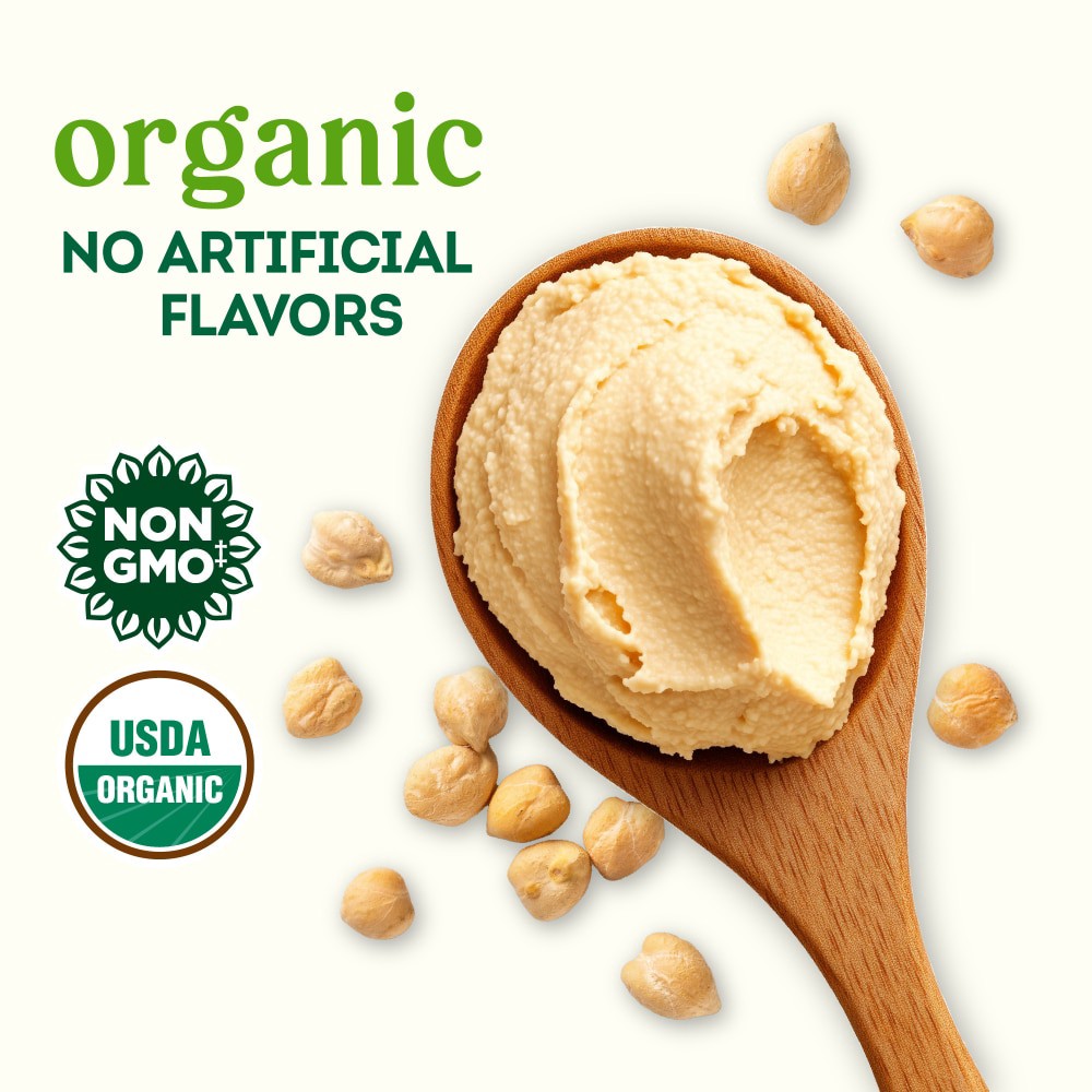 slide 3 of 5, Simple Truth Organic On-The-Go Packs Original Hummus 6 ea, 6 ct