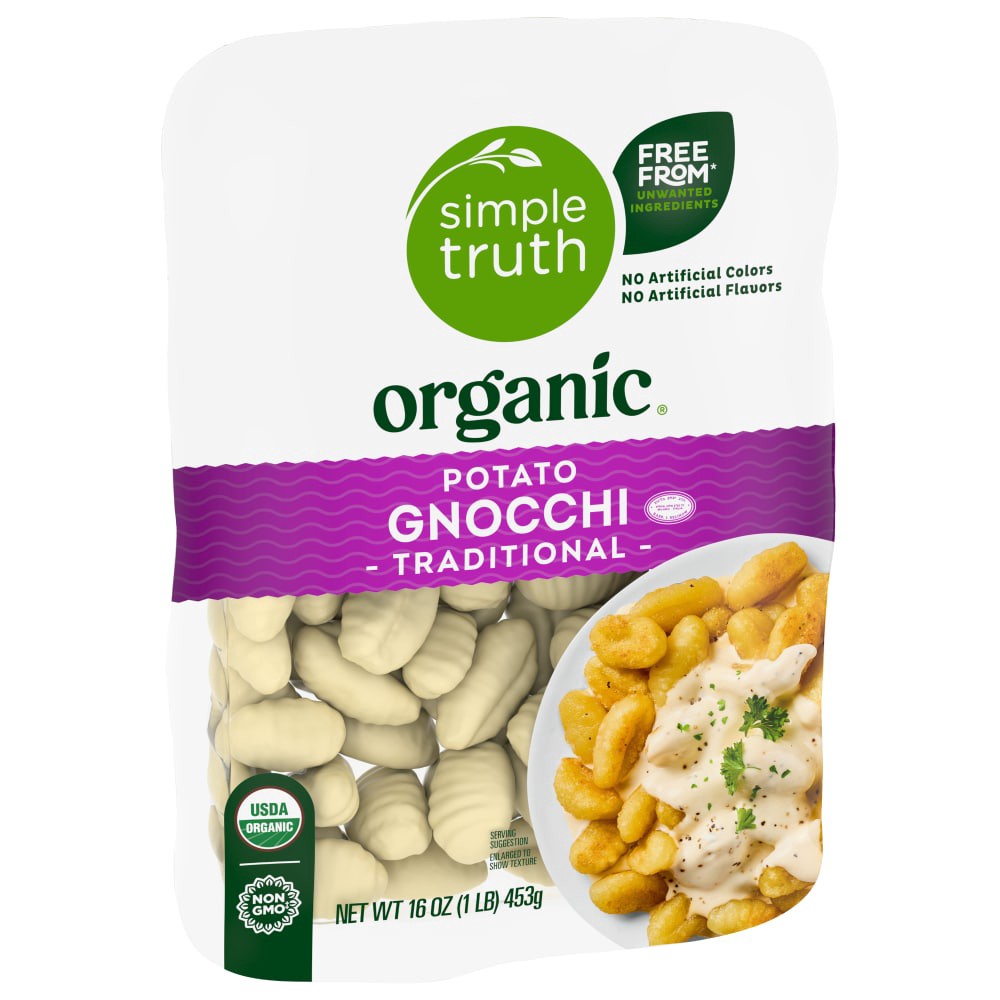 slide 2 of 2, Simple Truth Organic Traditional Potato Gnocchi, 16 oz