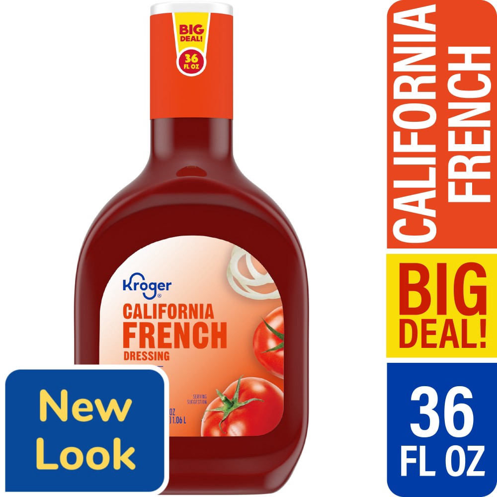 slide 4 of 5, Kroger California French Style Dressing, 36 fl oz