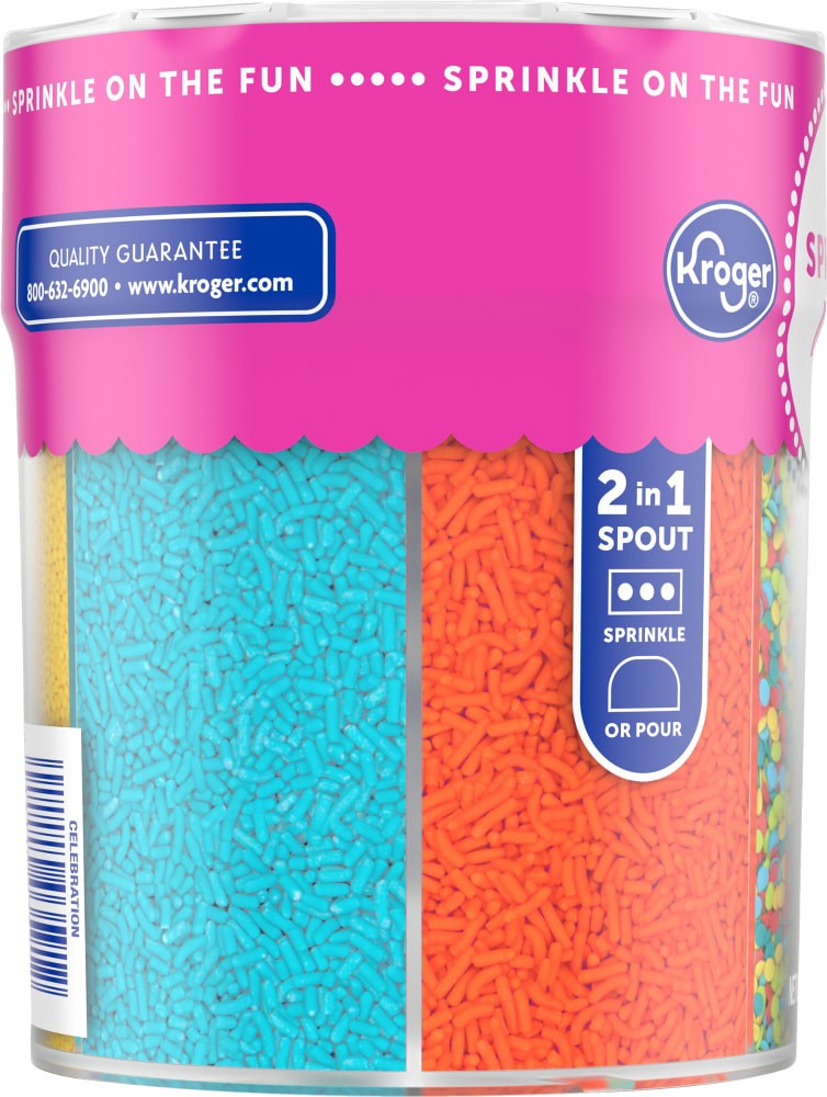 slide 5 of 5, Kroger Sprinkle Mix, 6.8 oz