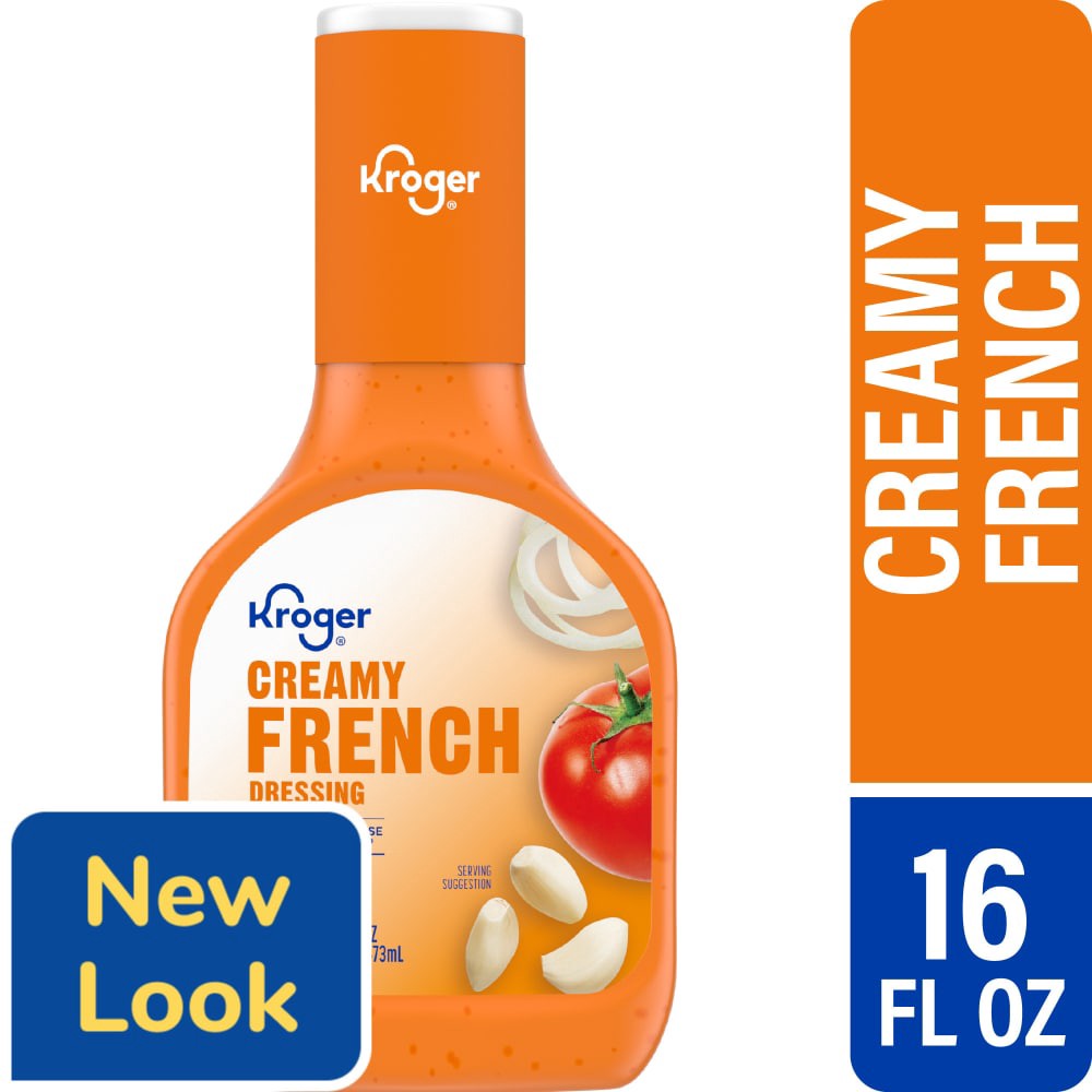 slide 3 of 5, Kroger Creamy French Dressing, 16 fl oz