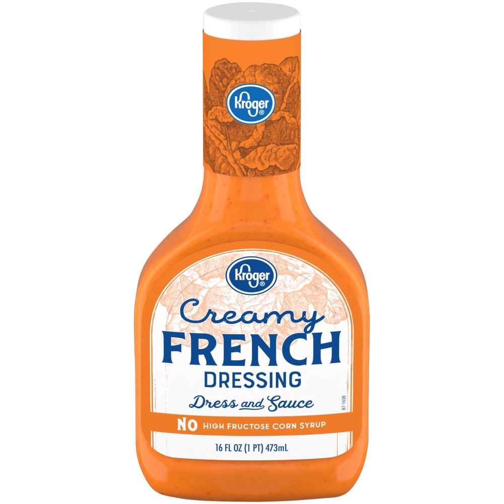 slide 3 of 3, Kroger Creamy French Dressing, 16 fl oz