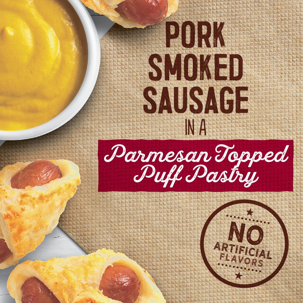slide 4 of 4, Kroger Pork Smoked Sausage Franks In A Blanket, 20.6 oz