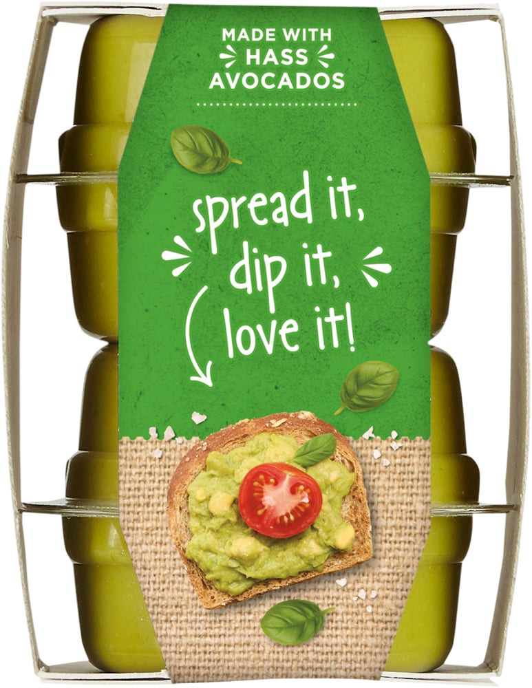 slide 2 of 3, Simple Truth Mashed Avocado Single Serve On-The-Go Packs, 4 ct; 2 oz