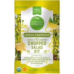 Simple Truth Organic Lemon Parmesan With Lemon Vinaigrette Chopped Salad Kit
