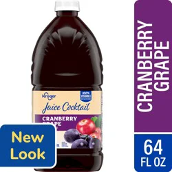 Kroger® Cranberry Grape Juice Cocktail, 64 fl oz