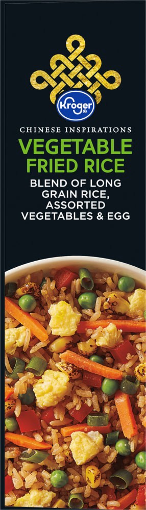 slide 5 of 5, Kroger Chinese Inspirations Vegetable Fried Rice, 22 oz