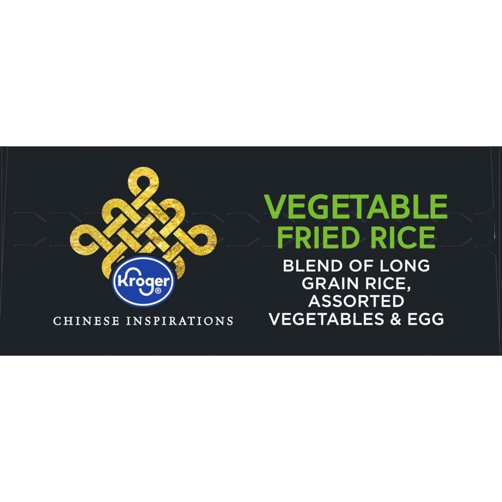 slide 3 of 5, Kroger Chinese Inspirations Vegetable Fried Rice, 22 oz