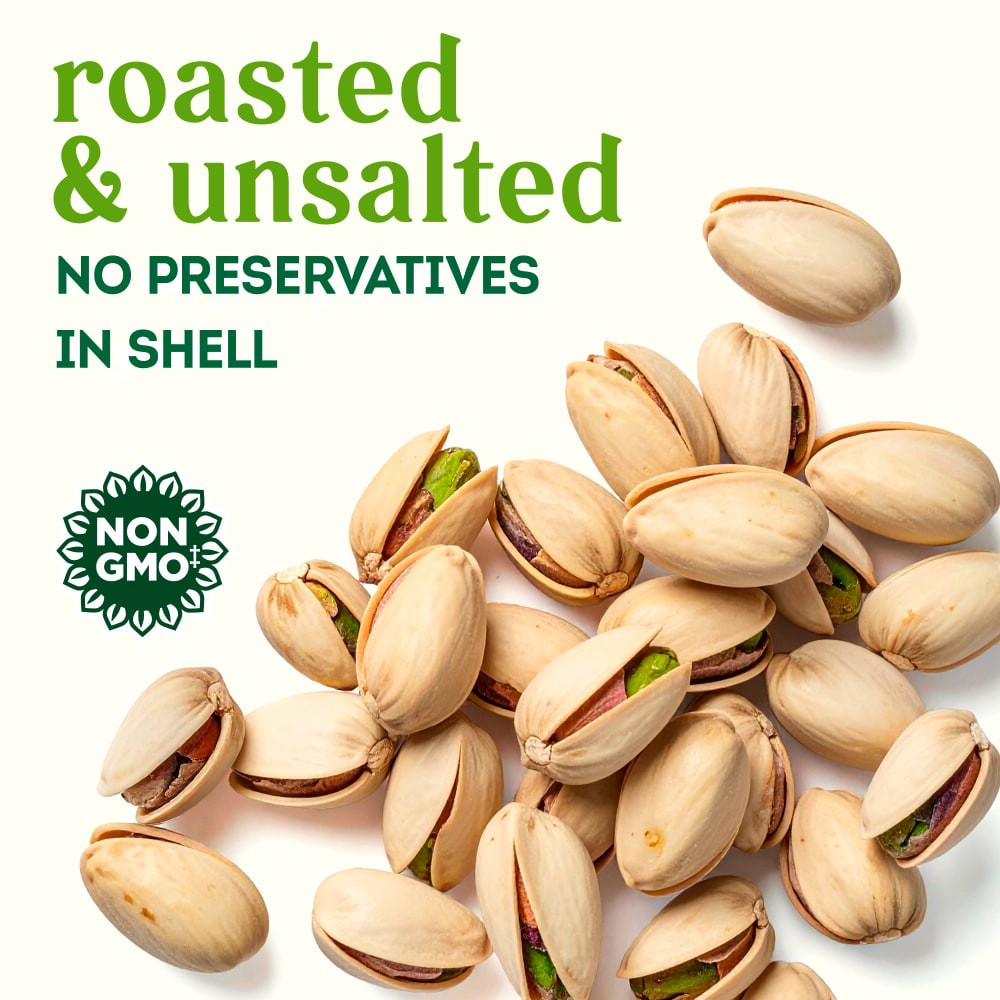 slide 3 of 4, Simple Truth Roasted & Unsalted Pistachios, 8 oz