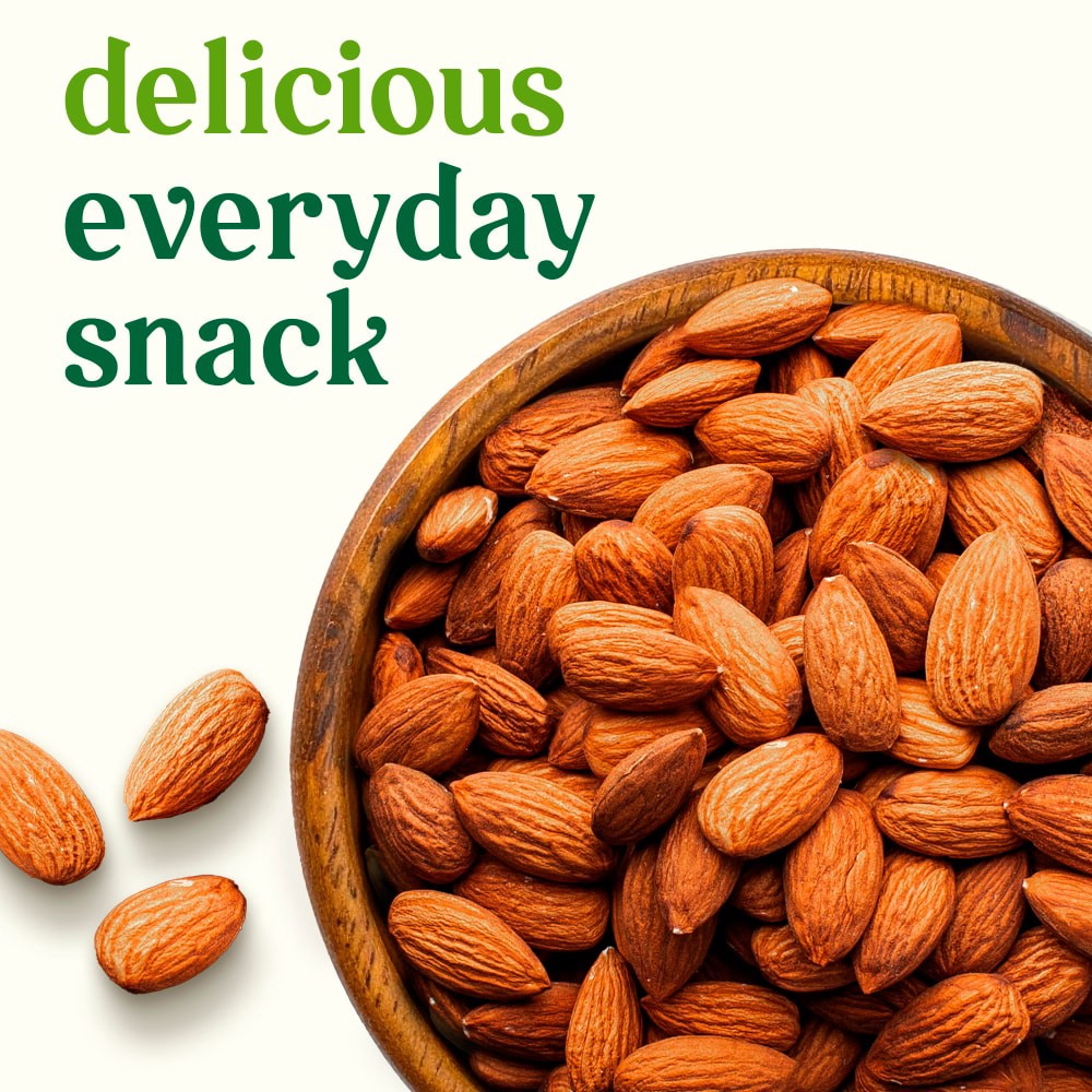 slide 3 of 4, Simple Truth Raw Almonds Pouch, 8 oz