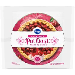 Kroger Deep Dish 9-Inch Pie Crusts