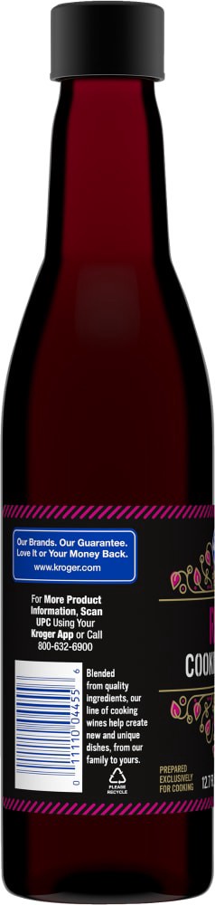 slide 3 of 4, Kroger Red Cooking Wine, 12.7 oz