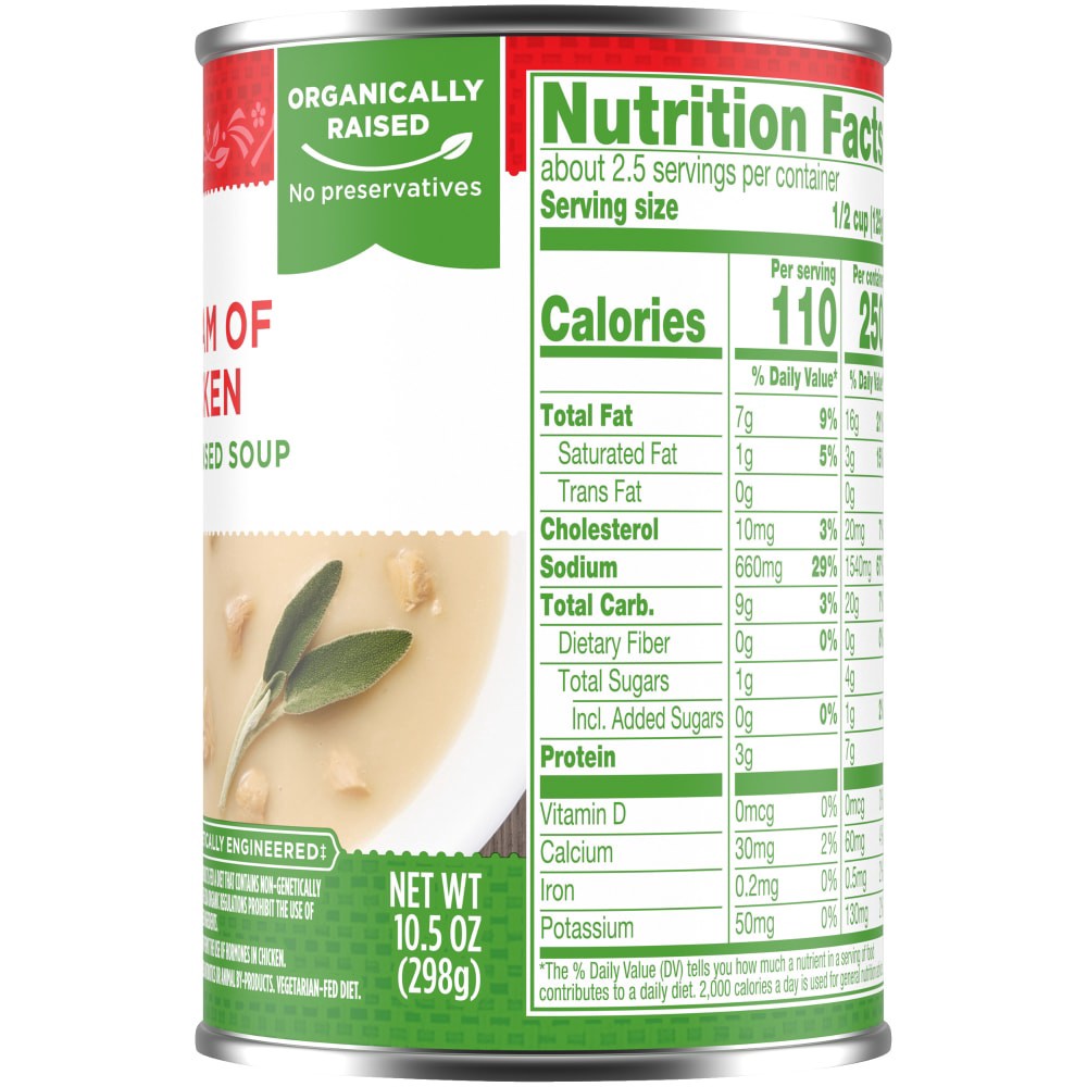 slide 4 of 4, Simple Truth Organic Cream Of Chicken Condensed Soup - 10.5 oz, 10.5 oz