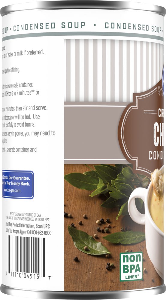 slide 3 of 4, Kroger Cream Of Chicken Condensed Soup - 26 oz, 26 oz