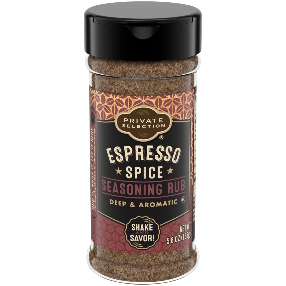 slide 1 of 1, Private Selection Espresso Spice Seasoning Rub, 5.8 oz