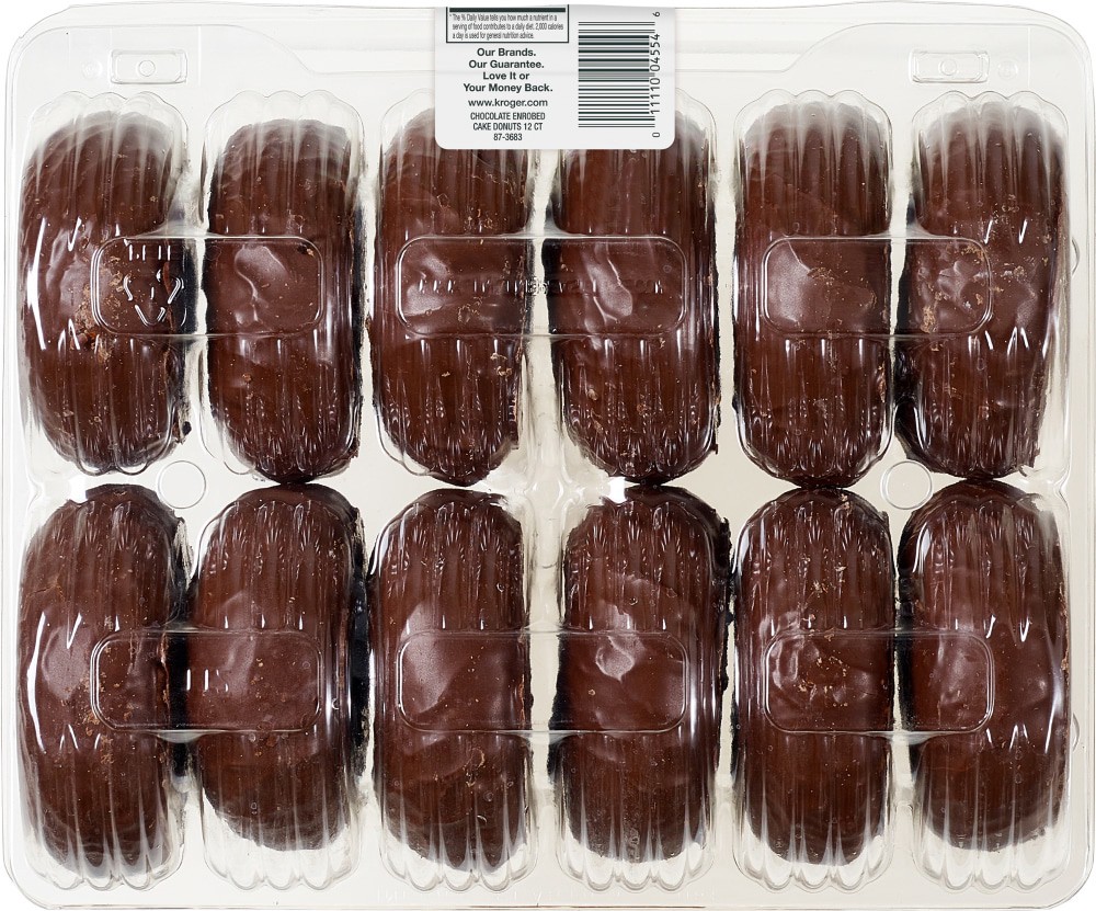 slide 3 of 3, Bakery Fresh Goodness Chocolate Dipped Donuts, 12 ct