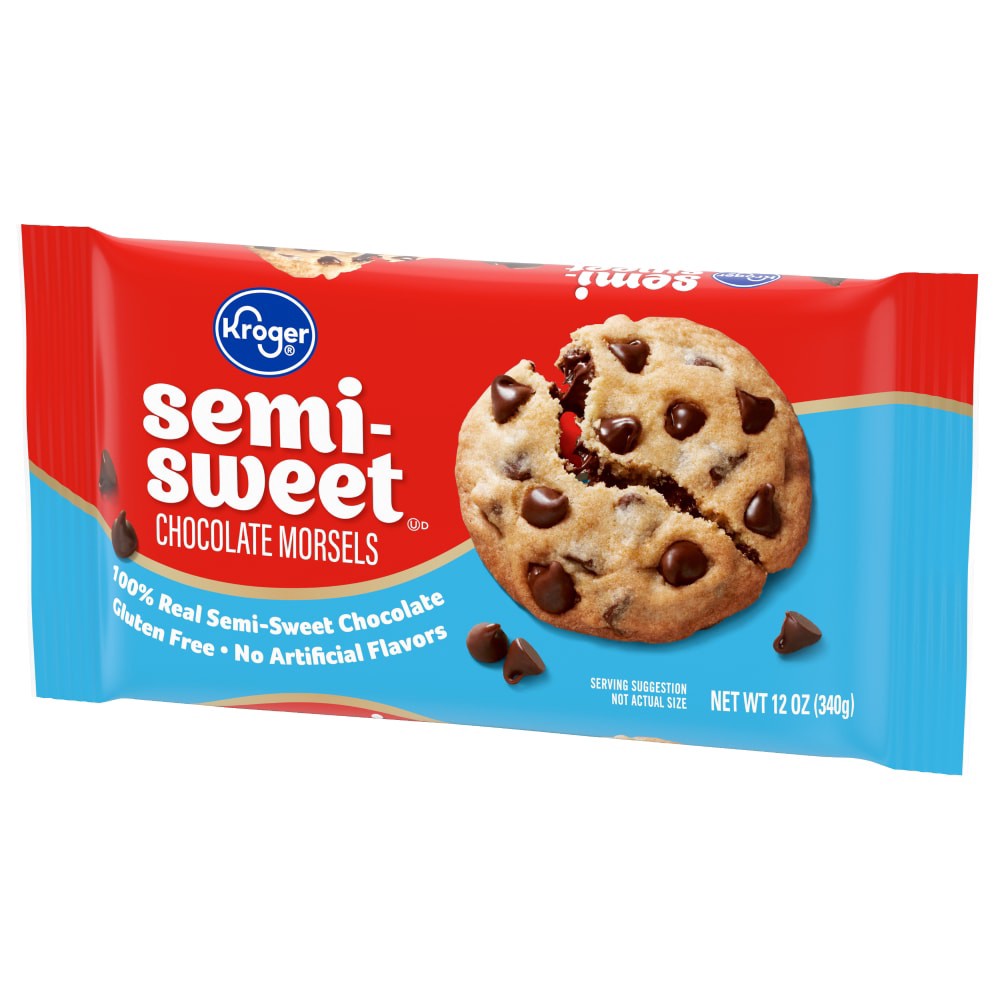 slide 6 of 6, Kroger Semi-Sweet Baking Chips - 12 oz, 12 oz