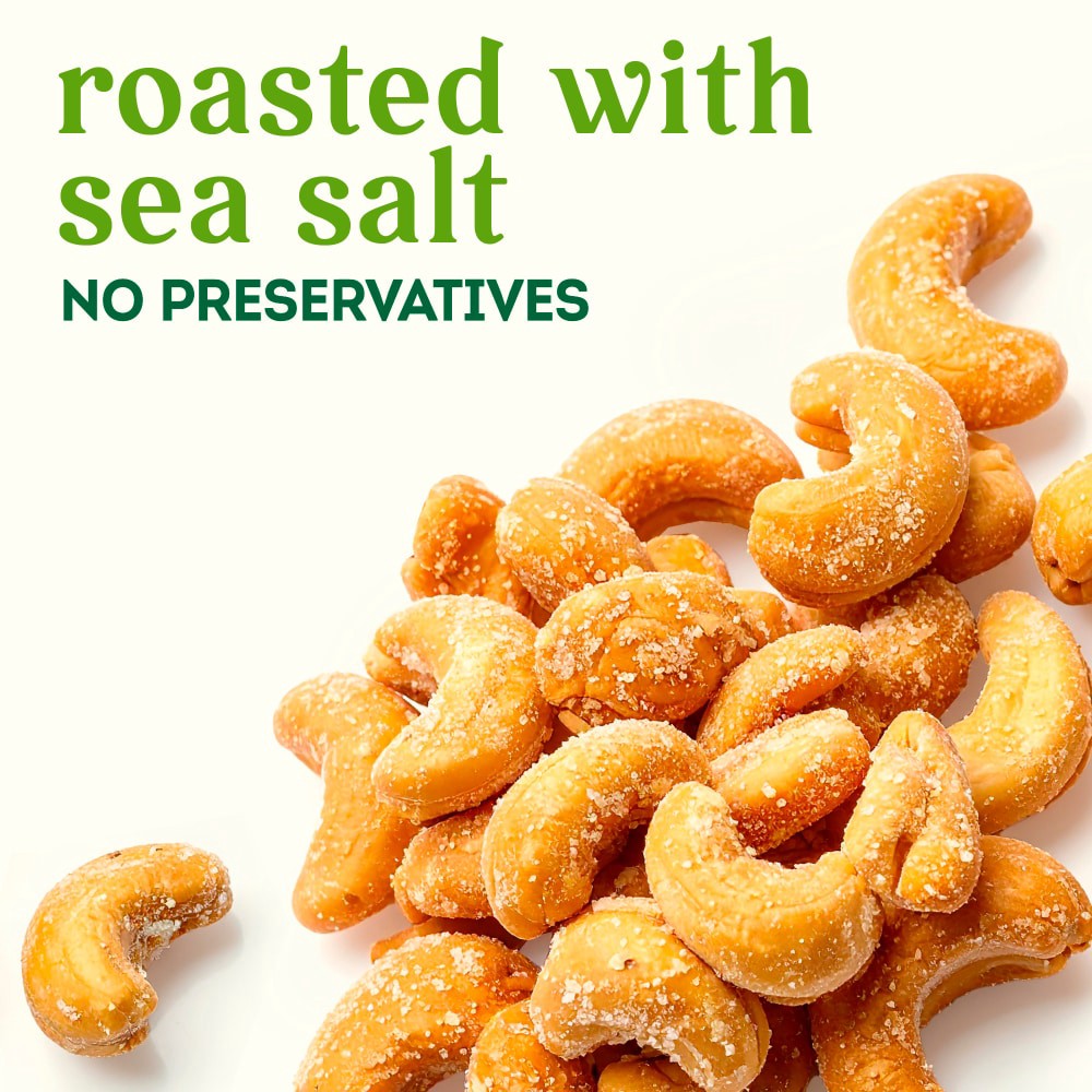 slide 4 of 4, Simple Truth Sea Salt Roasted Cashews, 32 oz