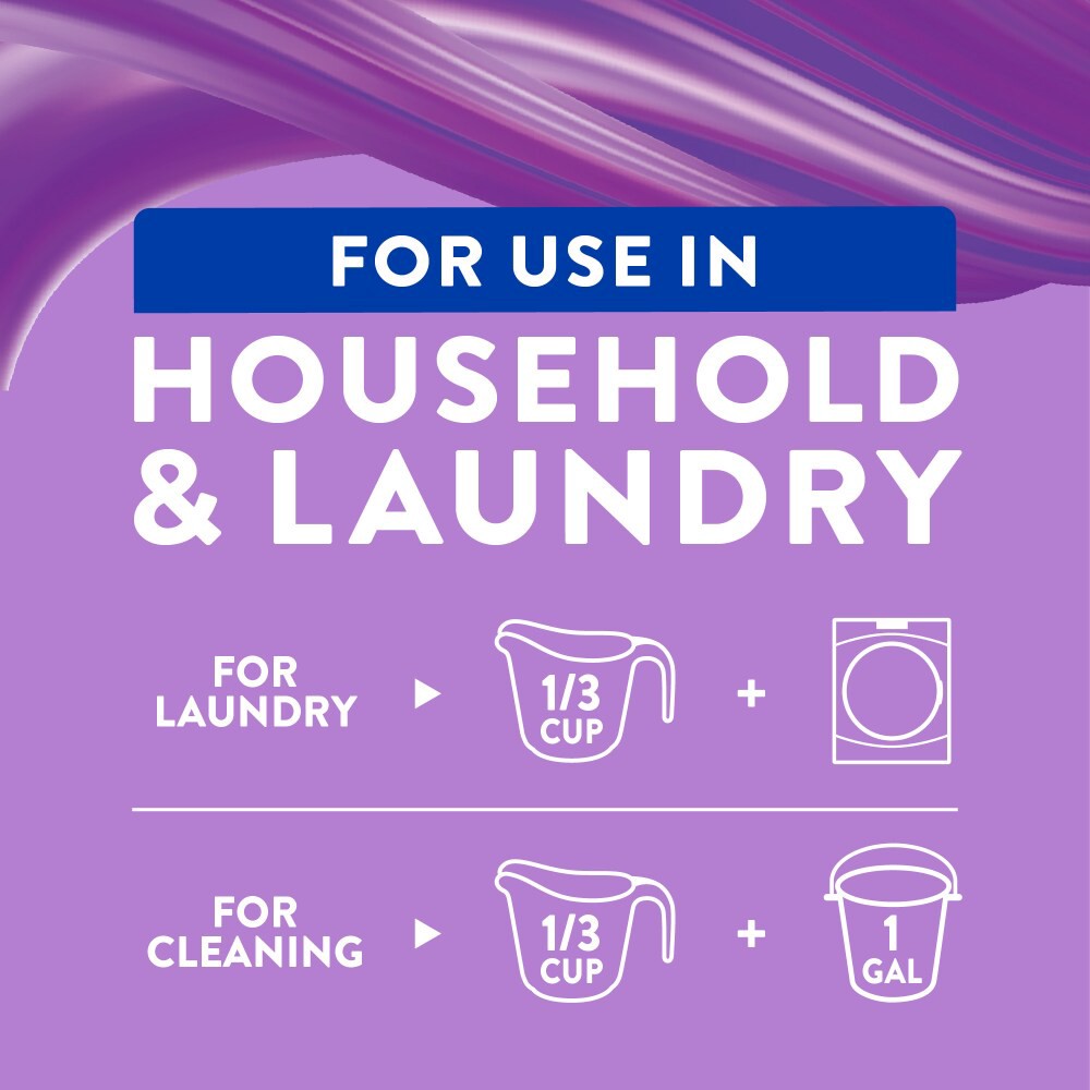 slide 4 of 4, Kroger Low Splash Lavender Scent Concentrated Bleach, 81 fl oz