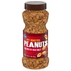 Kroger Salted Dry Roasted Peanuts
