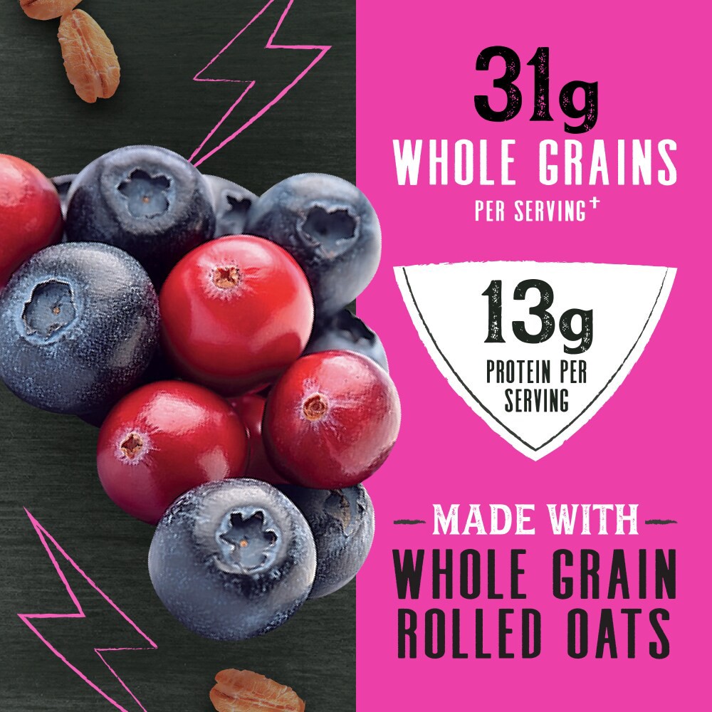 slide 2 of 3, Kroger Mixed Berry Protein Granola Clusters - 11 oz, 11 oz