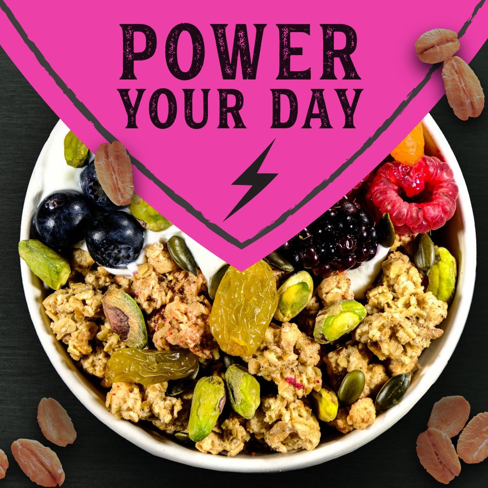 slide 4 of 4, Kroger Mixed Berry Protein Granola Clusters - 11 oz, 11 oz