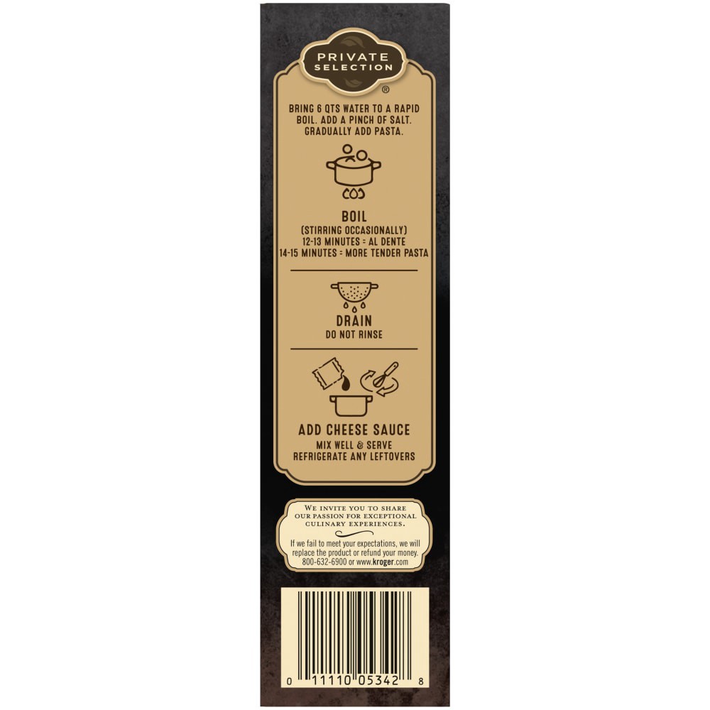 slide 2 of 6, Private Selection Bronze Cut Decadent Gouda With Aged White Cheddar Creamy Macaroni & Cheese, 12 oz