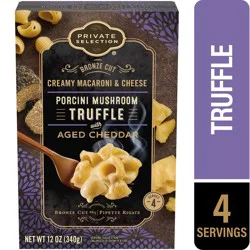 Private Selection® Porcini Mushroom Truffle with Aged Cheddar Macaroni and Cheese, 12 oz