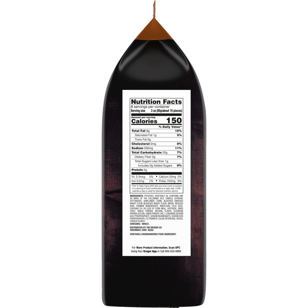 slide 2 of 4, Kroger Seasoned Spiral Fries, 24 oz