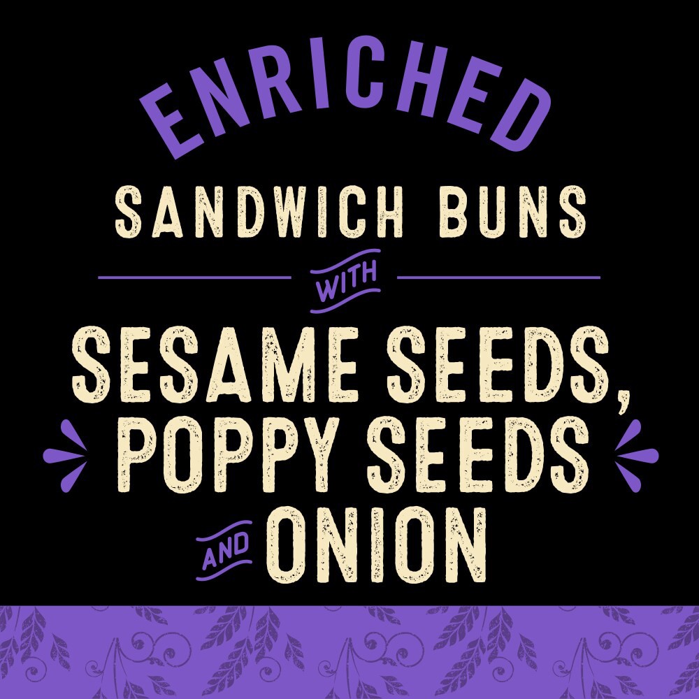 slide 3 of 4, Private Selection Everything Sandwich Rolls, 8 ct; 22 oz