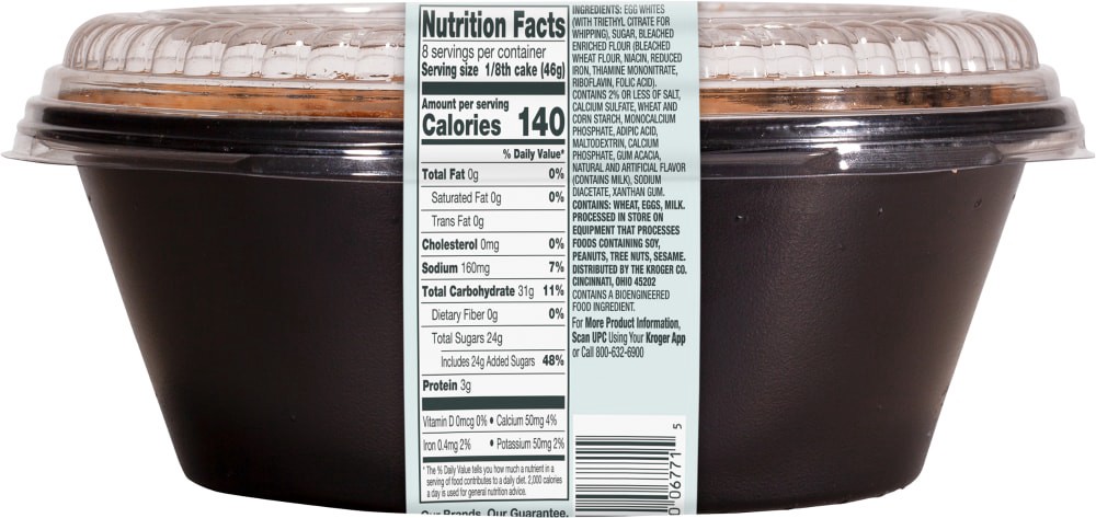 slide 2 of 2, Bakery Fresh Goodness Sour Cream Angel Food Cake, 13 oz