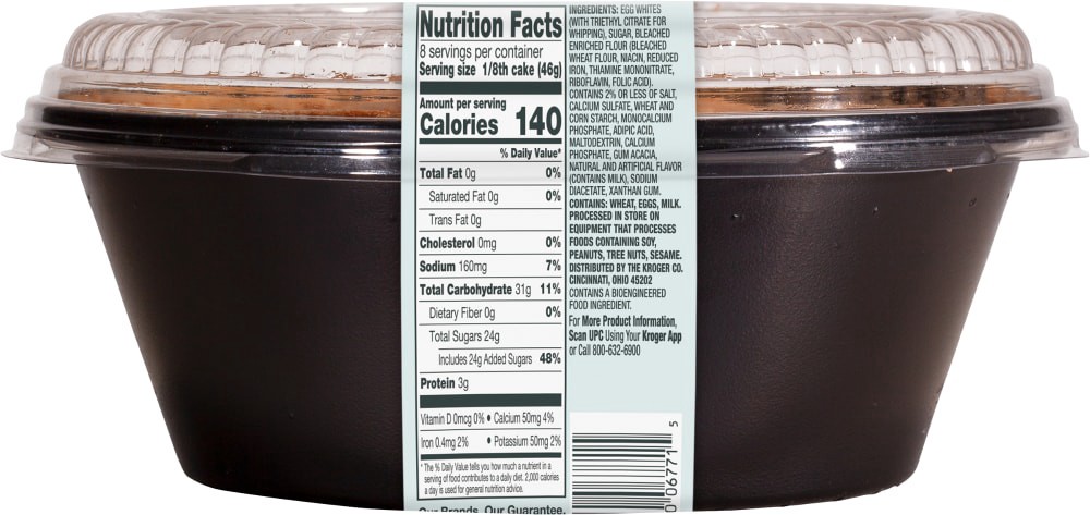 slide 3 of 4, Bakery Fresh Goodness Sour Cream Angel Food Cake, 13 oz