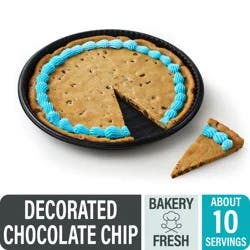 Bakery Fresh Goodness Iced/Decorated Chocolate Chip Colossal Cookie