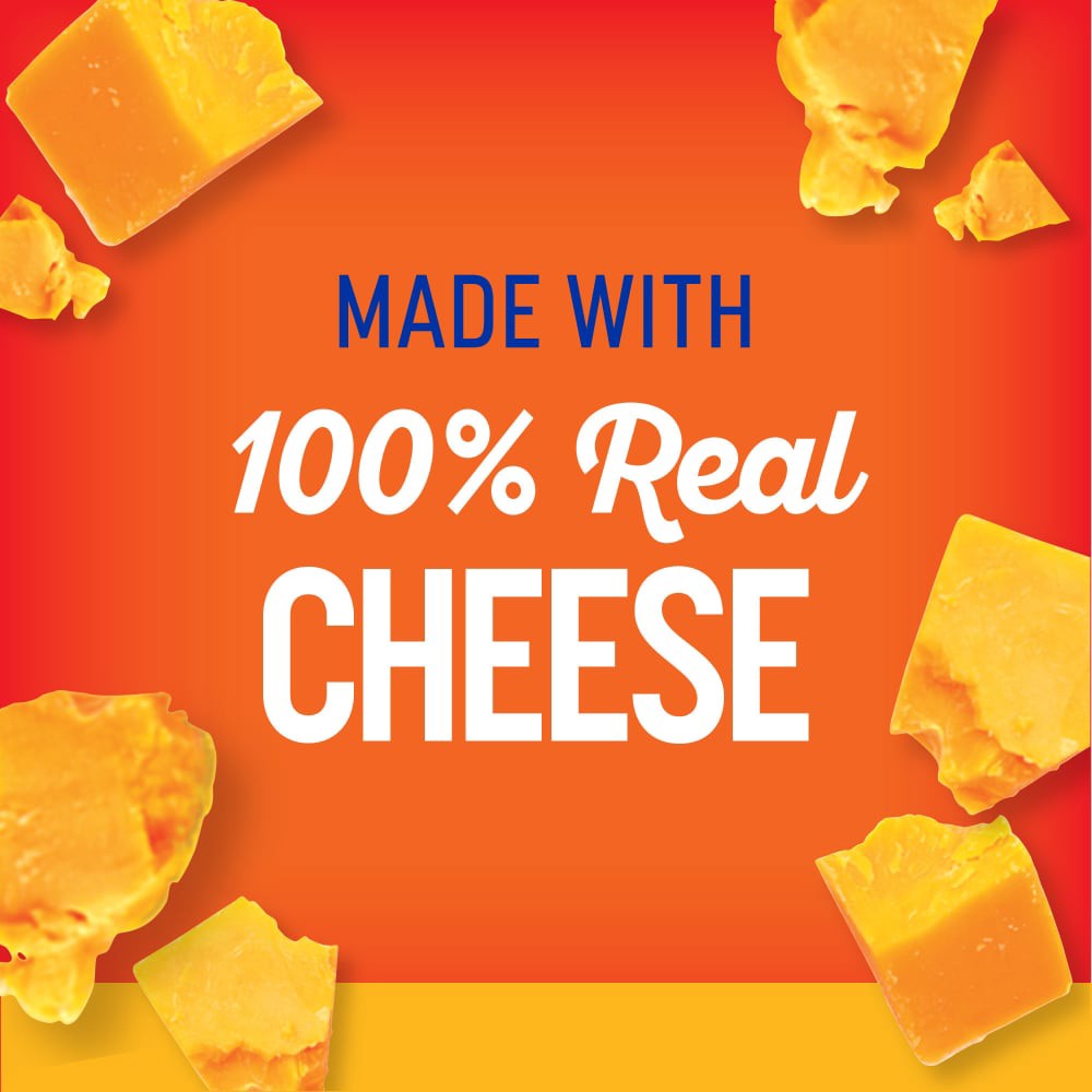 slide 3 of 5, Kroger So Cheesy! Original Baked Cheese Bits Crackers, 21 oz